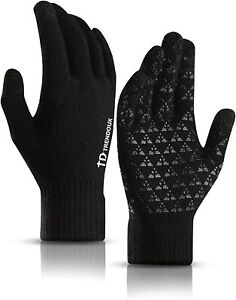 TRENDOUX Gants Hiver pour Homme Femme -upgraded Touch Screen Temps Froid Thermal