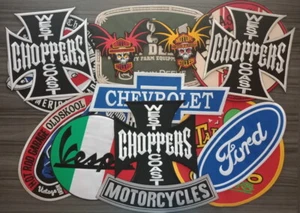 Large Size Logo Big Motorsport Racing car Motorcycle patch Iron or sew on jacket - Picture 1 of 28