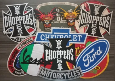 Large Size Logo Big Motorsport Racing car Motorcycle patch Iron or sew on jacket - Image 1 of 4