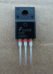 (1 Stück) FQPF8N60C Neu FSC Mosfet/Transistor VERSAND AUS KALIFORNIEN - Bild 1 von 1