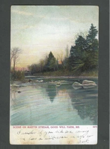 Postkarte 1906 Der gute Wille farm mich vom Martinsbach - Bild 1 von 1