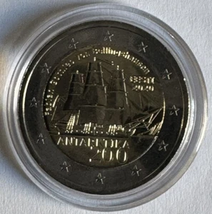 2 euros Estonia 2020, 200. Aniversario del Descubrimiento de la Antártida - Imagen 1 de 1