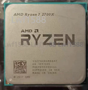 AMD Ryzen 7 2700X R7-2700X 3.7GHz 8-core 16-thread 16-meter socket AM4 CPU - Picture 1 of 1