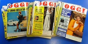 OGGI RIVISTA POLITICA ATTUALITA' CULTURA NUMERI VARI ANNO 1972. LEGGI BENE - Foto 1 di 1