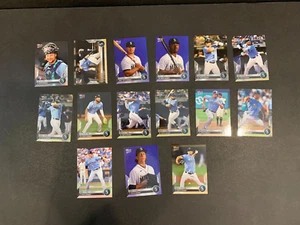 2022 Seattle Mariners Topps Now Road Opening Day 15 Card Team Set Print Run 284 - Picture 1 of 2