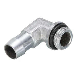 Barb Fitting Adapter G1/4" Short Style 90 Degree 11mm OD Soft Tube Hose - Afbeelding 1 van 4