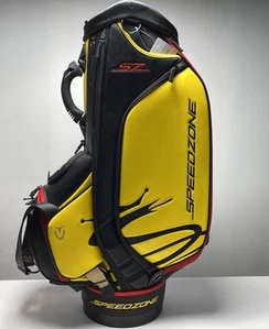 Vessel Cobra Speedzone Staff Bag Yellow 6-Way Divide Single Strap Golf Bag NEW - Picture 1 of 10