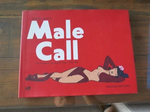 MILTON CANIFF'S MALE CALL WW2 GI STRIPS HC OVERSIZED HERMES PRESS VERY RARE - Picture 1 of 5
