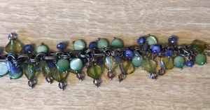 Acryl Perlen Kette Armband 8 Zoll - Bild 1 von 4