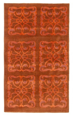 Hand Knotted Area Rug 3'5" x 5'11" Traditional Oriental Wool Carpet - Image 1 of 4