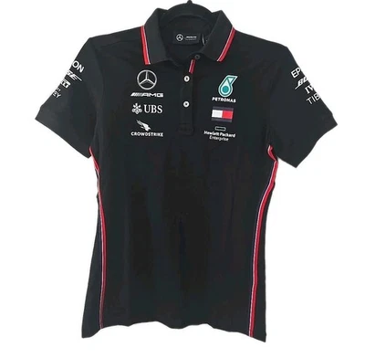 Polo Mercedes-AMG Petronas F1 Team Mercedes 2024 Team Talla M Negro Tommy Hilfiger Foto 1 de 4
