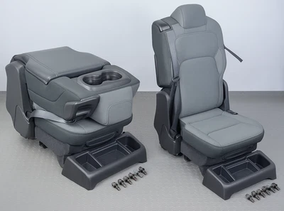 ✅ RAM 1500 2019-26 QUINTA CABINA DELANTERA CENTRAL TELA ASIENTO SALTO REPOSABRAZOS ALMACENAMIENTO Foto 1 de 4