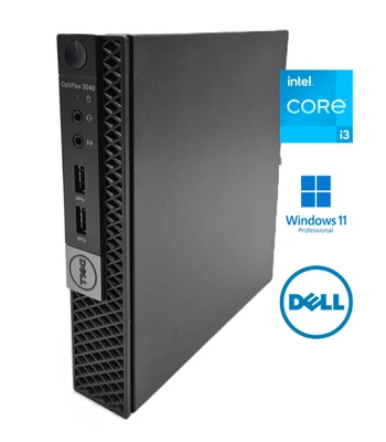 Windows 11 Pro Büro PC Micro Intel Core i3 4GB RAM 240GB SSD - Bild 1 von 3