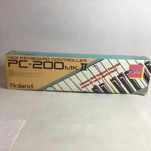 ROLAND PC-200 MK II Midi Keyboard Controller - Untested - W/ Original Box - Picture 1 of 9