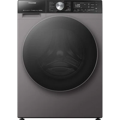 Hisense WD5S1045BT Free Standing Washer Dryer 10Kg 1400 rpm Titanium D Rated - Image 1 of 4