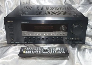 ONKYO TX-SR603X 7.1 HOME THEATER SURROUND AV STEREO RECEIVER 90 WATT/CHANNEL - Picture 1 of 5