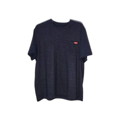 Camiseta Coleman Azul Resistente Manga Sh Cuello Redondo Bolsillo Para Hombre Talla L Foto 1 de 4