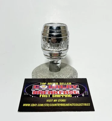 VTG Schmidt’s Philadelphia Metal Keg Shaped Beer Tap Handle Knob 2.5” Tall - Image 1 of 4