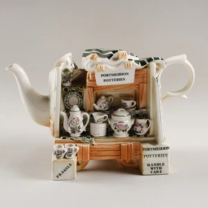 China Stall Teapot PORTMEIRION Potteries Made in England c. 1996 - Picture 1 of 9