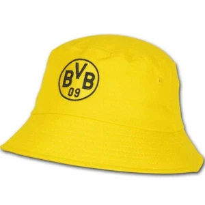 BVB Fischerhut BVB Logo gelb Borussia Dortmund Trikot Mütze Kappe Fanartikel - Bild 1 von 8