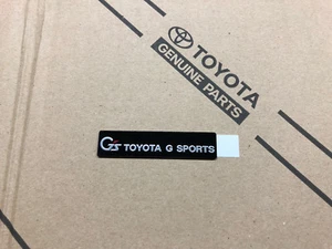Cuadro de instrumentos interior emblema deportivo Toyota GS G placa de identificación pegatina - Imagen 1 de 4