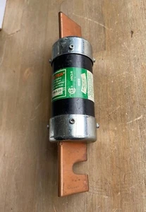 COOPER BUSSMANN FRN-R-300 FUSETRON DUAL ELEMENT TIME DELAY FUSE 300A 250V - Picture 1 of 7