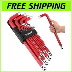 Ergonomic Jumbo Hex Key Wrench Set | 13 Durable Sizes for Versatile Applications - Picture 1 of 11
