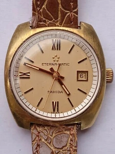 ETERNA MATIC Sahida Automatic 2671 Swiss With Date - Picture 1 of 9