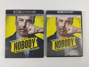 Nobody (4K Ultra HD, 2021) W/OOP Slip Cover No Digital - Picture 1 of 4