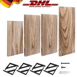4er Set Wandregal Schweberegal Hängeregal Wandboard Bücherregal Regal DHL - Bild 1 von 13