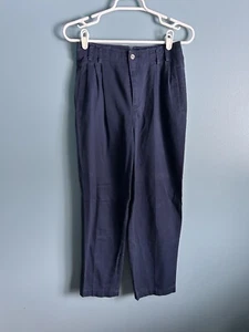 Vintage Liz Sport Petite Navy Trousers - Picture 1 of 10