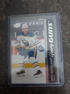 2021-22 Upper Deck Series 1 Young Guns Arttu Ruotsalainen YG RC Card# 221 - Picture 1 of 2