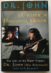 AUTOGRAPHED - Dr. John (Mac Rebennack) - Under A Hoodoo Moon - 1994- 1st EDITION - Bild 1 von 7