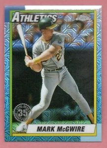 Mark McGwire Athletics 2025 Topps Series 1 Silver Pack Mojo #T90C-52 - Picture 1 of 1