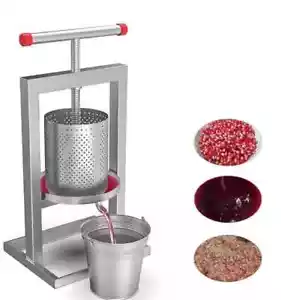 0.53Gallon Wine Presser Grapes Extractor Vegetable Fruits Press Squeezer Machine - Picture 1 of 7