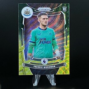Freddie Woodman 2021-22 Panini Prizm Premier Rookie #31 Green Yellow Newcastle