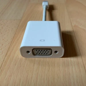 Apple Mini DisplayPort zu VGA Adapter, A1307, Original, Thunderbolt, Weiß - Bild 1 von 4
