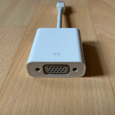 Apple Mini DisplayPort zu VGA Adapter, A1307, Original, Thunderbolt, Weiß - Bild 1 von 4