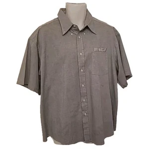 Motorsport Traditions NASCAR Gray Button Up Short Sleeve Shirt sz 18.5 fits 2xl - Bild 1 von 11