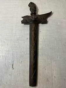 Indonesian Kris Dagger Wooden Masterpiece VGC + Free Postage - Picture 1 of 16