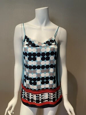 Cabi silk spaghetti strap multi color top Size XS - Image 1 of 4