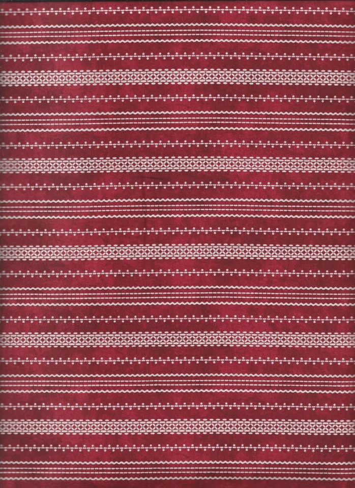 "The Little Things", сшитая тикающая, красная, Maywood Studio, ткань для лоскутного одеяла BTY - Изображение 1 из 1