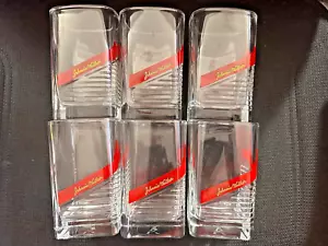 6 Johnnie Walker WHISKY TUMBLERS, Lovely, 12 cm high, Heavy, Excellent condition - Picture 1 of 6
