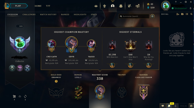 Buy League Of Legends Account online