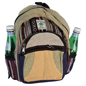 Hemp Backpack | Organic |THC Free | Eco Friendly | Free of Toxic Chemicals |M ॐ - Picture 1 of 8