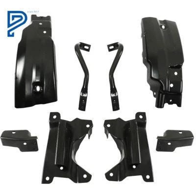 Front Bumper Brace Brackets GM1066180 GM1067180 For 07-13 Chevy Silverado 1500 — 第 1/4 张图片