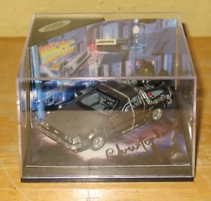Christopher Lloyd firmato Vitesse 1/43 Ritorno al Futuro I De Lorean 24012 - Foto 1 di 7
