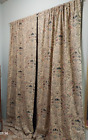 Ralph Lauren PROVENCE  Pair of Rod Pocket Drapes-Vintage Lined 88" L 2 Available