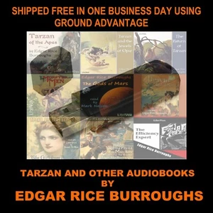 EDGAR RICE BURROUGHS COLLECTION. 168 HRS OF AUDIOBOOKS ON A USB FLASH DRIVE! - Foto 1 di 4