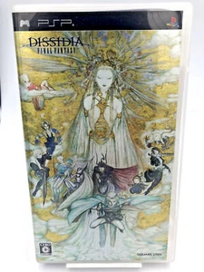 Dissidia Final Fantasy édition limitée Gold Yoshitaka Amano cover PSP Japon - Photo 1/3